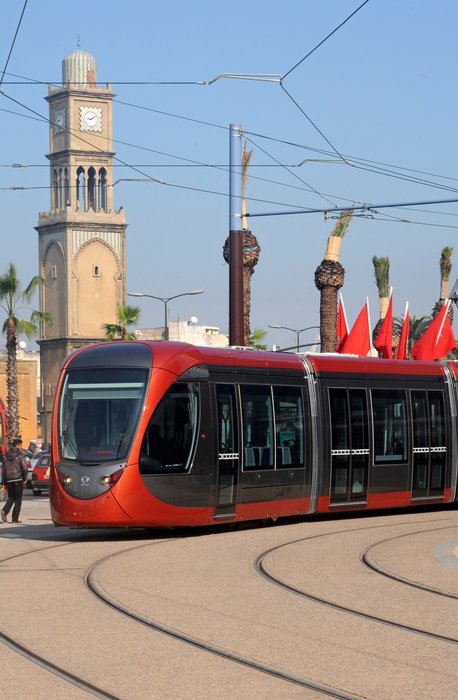 Des rails 41GPU de Tata Steel pour le nouveau tramway de Casablanca